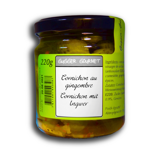 Cornichon mit Ingwer