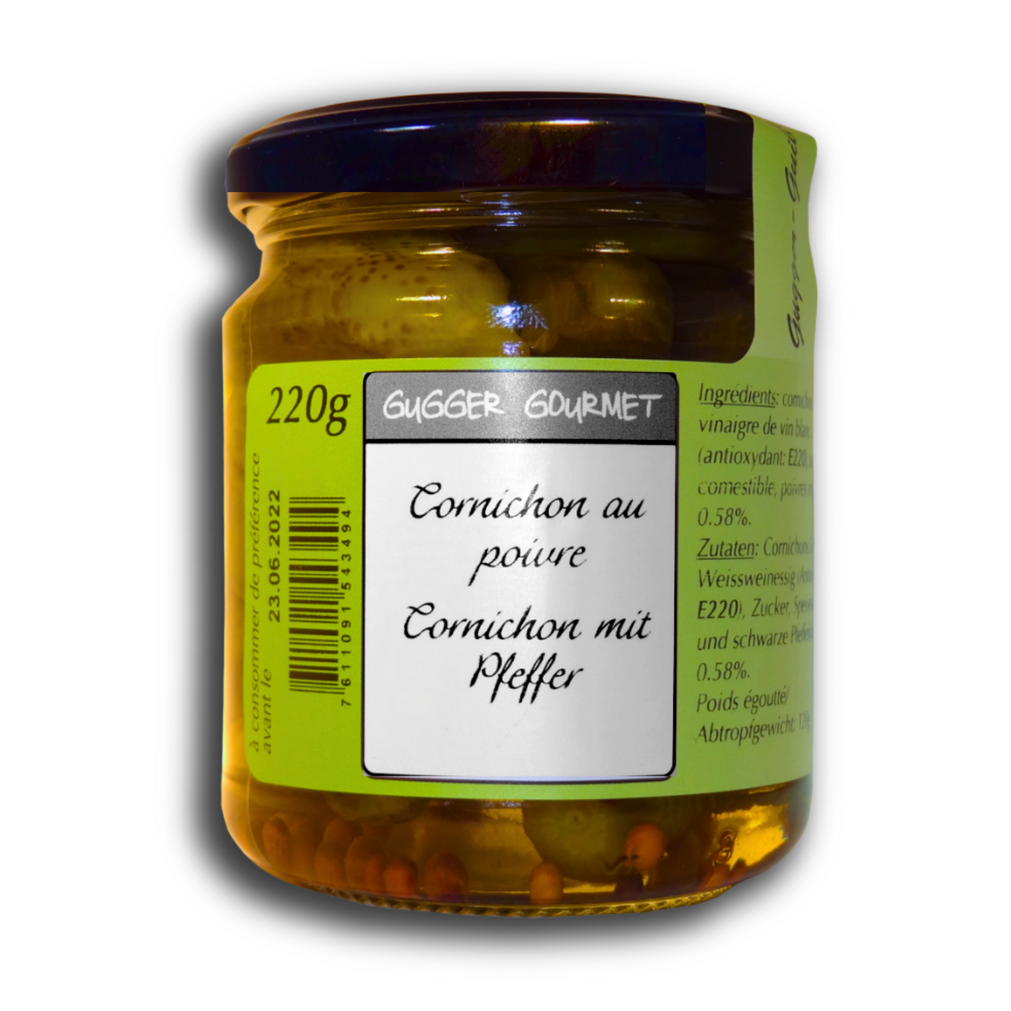 Cornichon mit Pfeffer