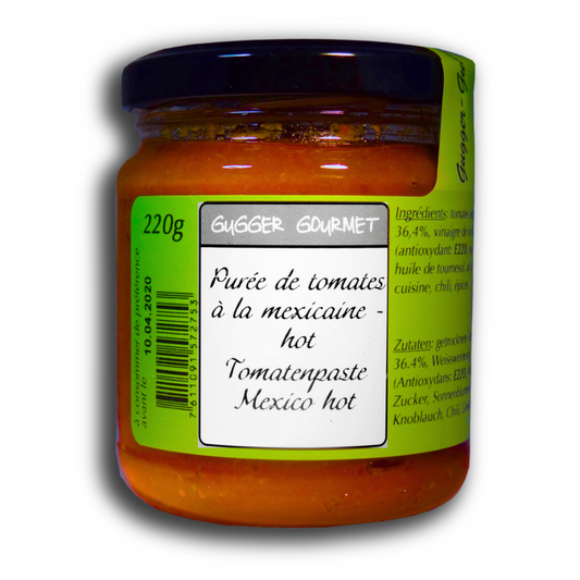 Purée de tomates à la mexicaine - hot 220g 