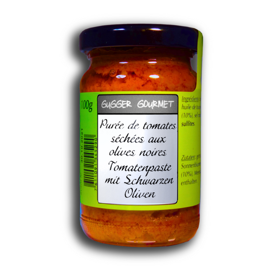 Purée de tomates séchées aux olives noires 100g