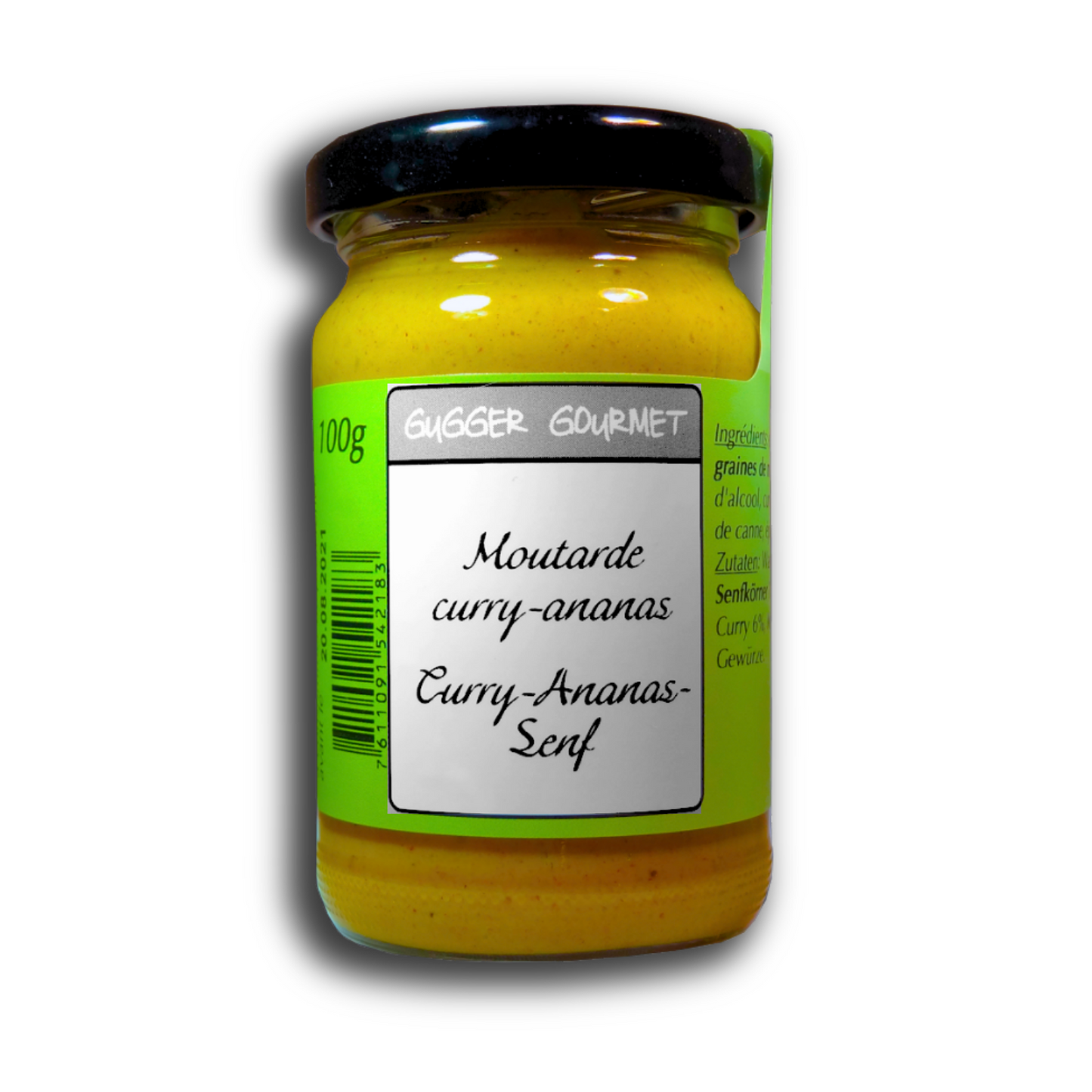 Moutarde curry-ananas