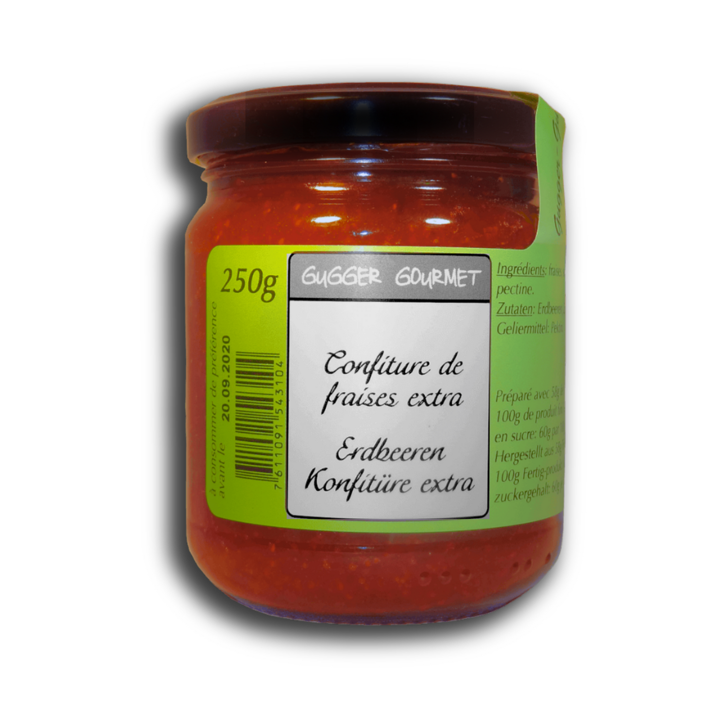 Confiture de fraises extra 