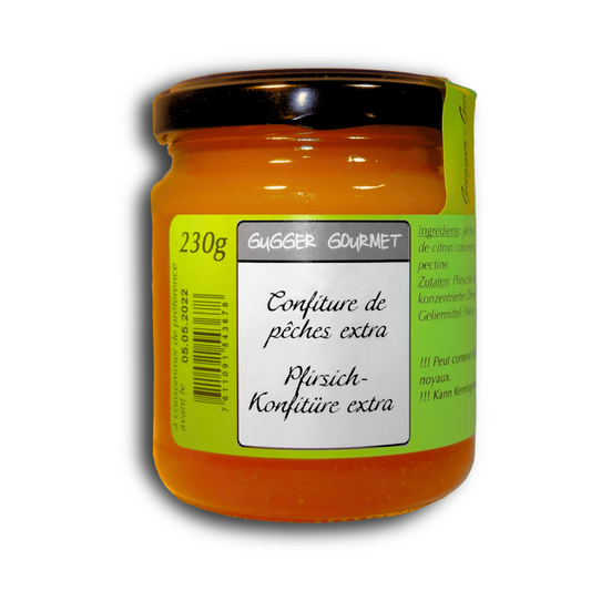 Confiture de pêches extra