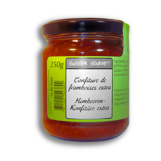 Confiture de framboises extra