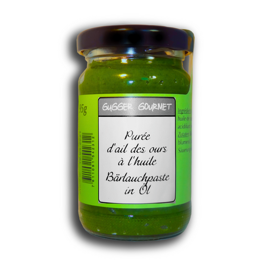 Purée d'ail des ours à l'huile 95g 