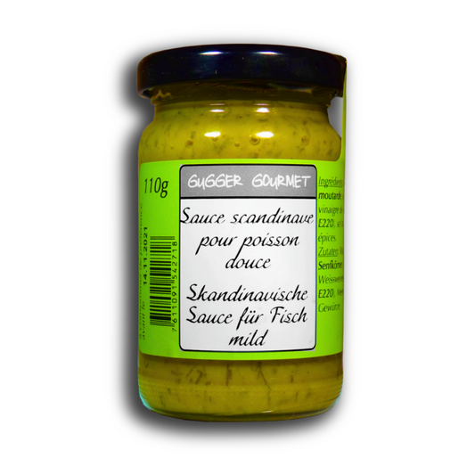 Sauce scandinave pour poisson - douce 