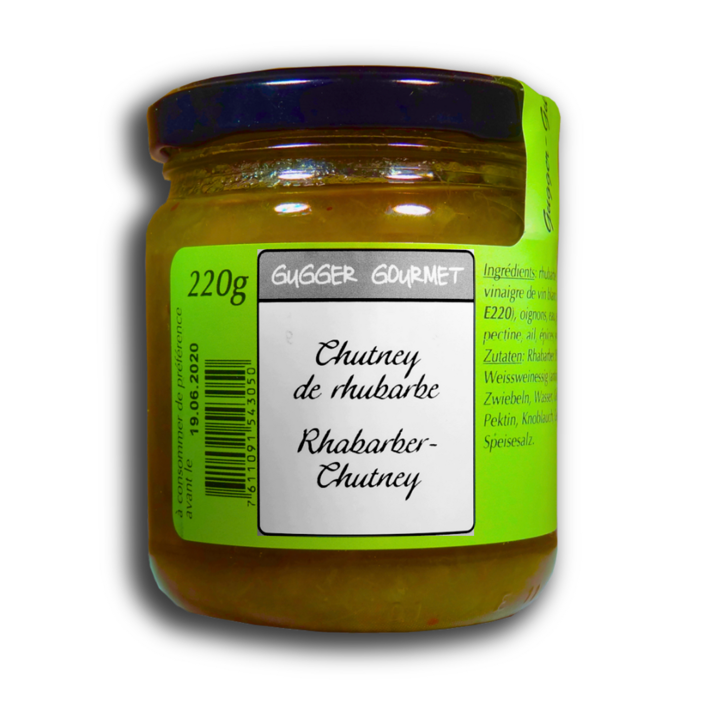 Confiture de rhubarbe