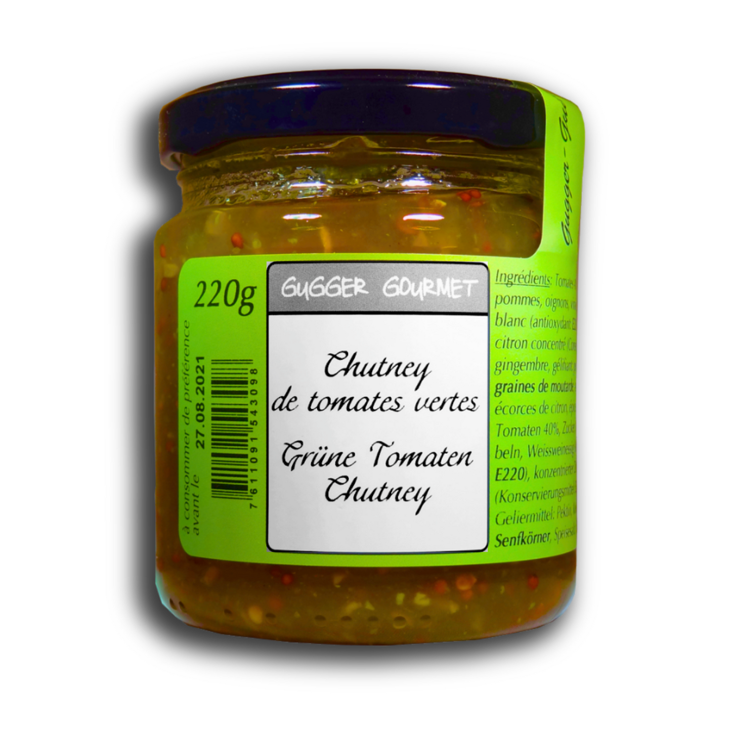 Chutney aux tomates vertes