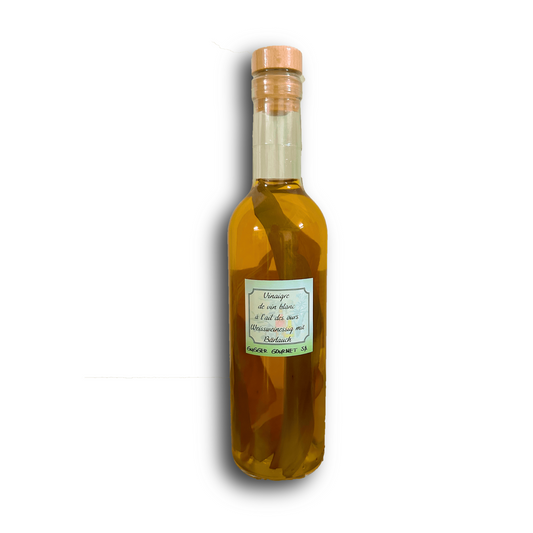 Vinaigre de vin blanc à l'ail des ours 375ml